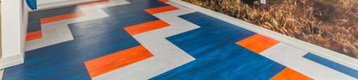 Fitness Center With Yoga/Stretch Area at AYA ABQ, Albuquerque, NM, 87109