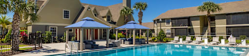 take a dip in our resort style pool  at Castilian Apartments, Orlando, FL, 32839