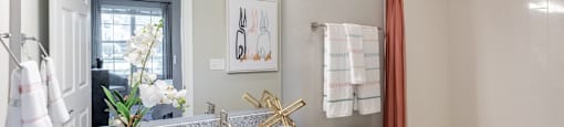 Stylish Bathroom at Blu on the Boulevard, Baton Rouge, LA, 70810