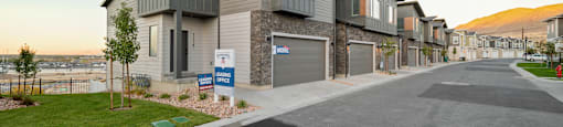 Exterior Home View at Banner Hill Townhomes, Bluffdale, UT, 84065