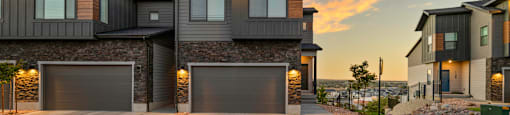 Exquisite Exterior Designs at Banner Hill Townhomes, Utah, 84065