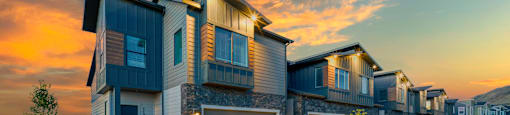 Elegant Exterior View Of Property at Banner Hill Townhomes, Bluffdale