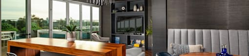 a room with a table and chairs and a couch at Burano, California, 90802