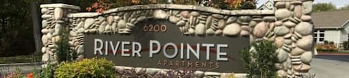River pointe sign