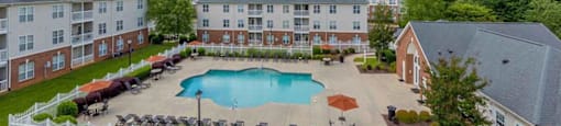 Aerial View Of Pool at Patriots Pointe, North Carolina, 27278