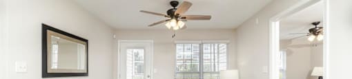 Living Room Interior at Patriots Pointe, Hillsborough, North Carolina