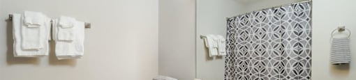 bathroom With Vanity Lights at Patriots Pointe, North Carolina