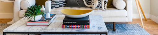Living Room at Nob Hill Tower Apartments, California, 94109