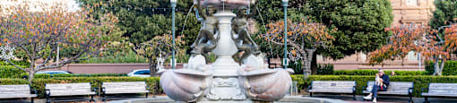 Neighborhood park at Nob Hill Tower Apartments, San Francisco, 94109