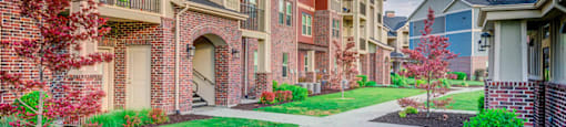 building exterior with pathways