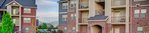 building exterior with pathways