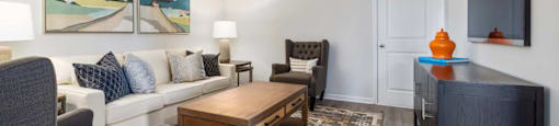living room at Ashford Townes Apartments, Apartments, Fuquay-Varina, NC