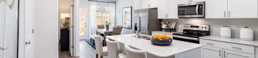 kitchen at Ashford Townes Apartments, Fuquay-Varina