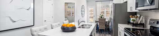 kitchen at Ashford Townes Apartments, Fuquay-Varina, 27526