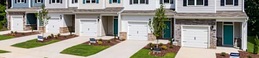 Exterior Building view at Ashford Townes Apartments, Apartments, Fuquay-Varina, NC