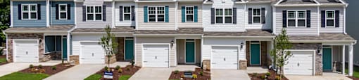 Exterior Building VIEW at Ashford Townes Apartments, Fuquay-Varina