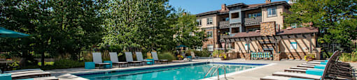 the swimming pool at the resort at governors crossing