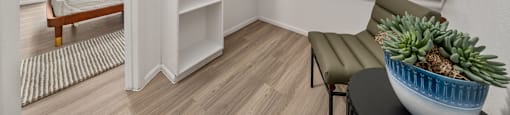 Spacious closet