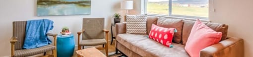 Model living room