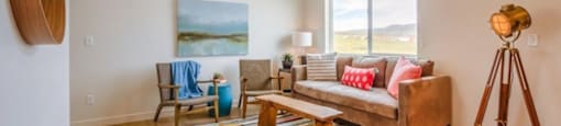 Model living room