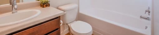 Model bathroom
