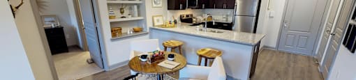 Kitchen view at The Indigo at Cross Creek, Indian Land, 29707