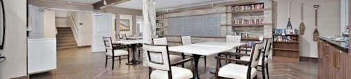 the reserve at bucklin hill clubhouse dining room at Citrus Heights Apartments, California, 95621