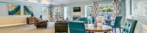 Lounge Area at Springwood Townhomes, Tallahassee, FL