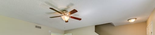 Unfurnished room with ceiling fan at Springwood Townhomes, Tallahassee, 32303