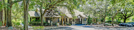 Driveway entrance at Springwood Townhomes, Tallahassee