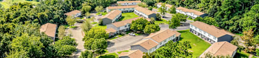 Aerial View at Springwood Townhomes, Tallahassee, Florida