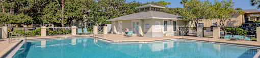 Clear Swimming Pool at Seaside Villas Apartments, St Augustine, FL
