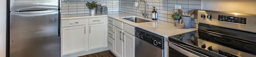 Modern Kitchen at The Rays at Vegas Towers in Las Vegas, NV 89119