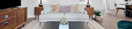 Spacious Living Room at Veranda La Mesa Apartments in La Mesa, CA 91942