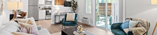 Spacious Living Room at Veranda La Mesa Apartments in La Mesa, CA 91942