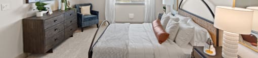 Unit Bedroom at Aventine Apartments in Hercules, CA 94547