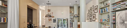 Common Area with Seating at Aventine Apartments in Hercules, CA 94547