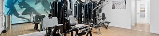 Fitness Center at Delphine on Diamond in San Francisco, CA 94131