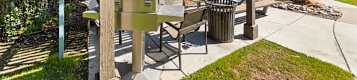 Additional Covered Outdoor Grilling Stations at Veranda La Mesa in La Mesa, CA 91942