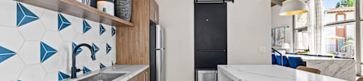Community Kitchen in the Clubhouse at Veranda La Mesa in La Mesa, CA 91942