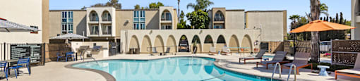One of Several Resort-Style Pools at Veranda La Mesa in La Mesa, CA 91942