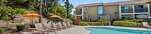 Resort-Style Pool at Veranda La Mesa in La Mesa, CA 91942