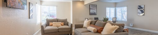Community lounge at Sunset Winds in Henderson, NV 89014