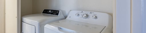 In-unit washer and dryer at Sunset Winds in Henderson, NV 89014