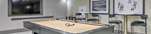 Game Room at The Elle Apartments in Chicago, IL 60605