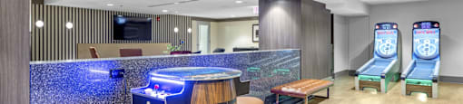 Game Room at The Elle Apartments in Chicago, IL 60605