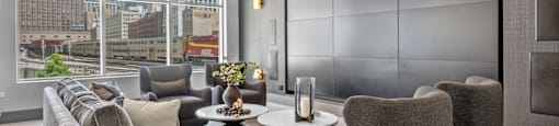 Movie Theater Space at The Elle Apartments in Chicago, IL 60605