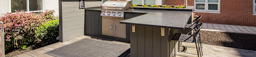Grilling Station at The Amelia in Quincy, MA 02169