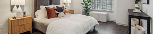 Spacious Bedroom at Gwinnett Pointe Apartments in Norcross, GA 30093
