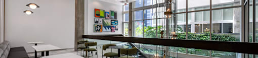 Coworking Lounge at G12 Apartments in Los Angeles, CA 90015